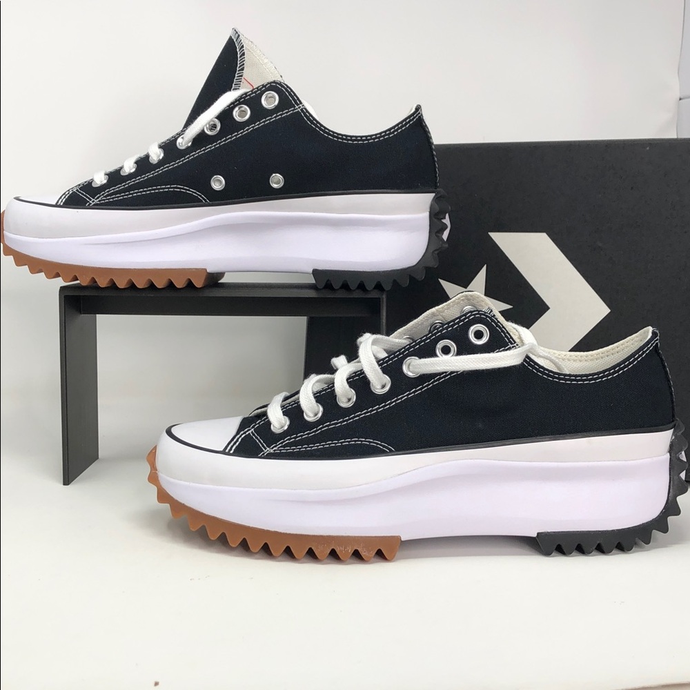 Converse Run Star Hike Ox Low Unisex Canvas Hiking Sneakers - Size 11 - Picture 3 of 8